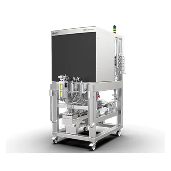 Système AKTA Process Cytiva dédié à la chromatographie de process à grande échelle. BPM TechCare assure la maintenance, le dépannage et la réparation des équipements AKTA Process en Suisse.