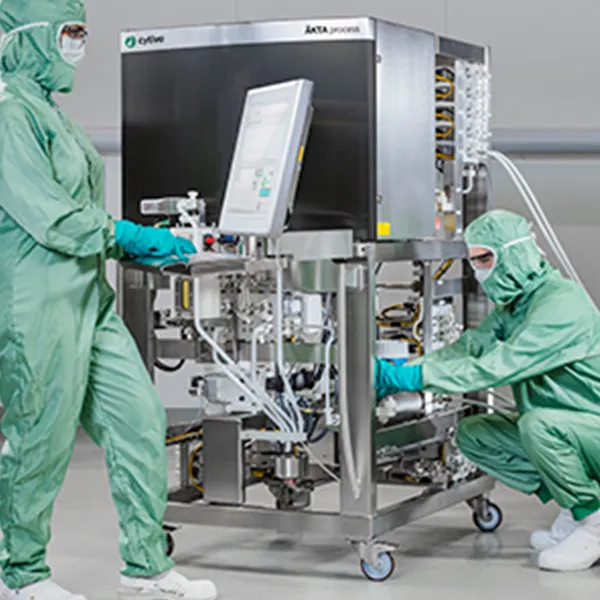 Intervention technique sur système AKTA Process réalisée par BPM TechCare pour garantir les performances et la disponibilité des équipements de chromatographie.