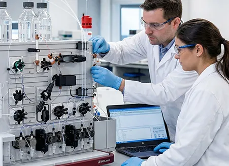 Service de maintenance AKTA pour laboratoires biotech Dépannage et réparation des sytèmes AKTA en Suisse.